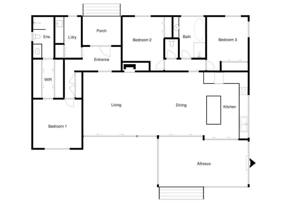 Floor plan.