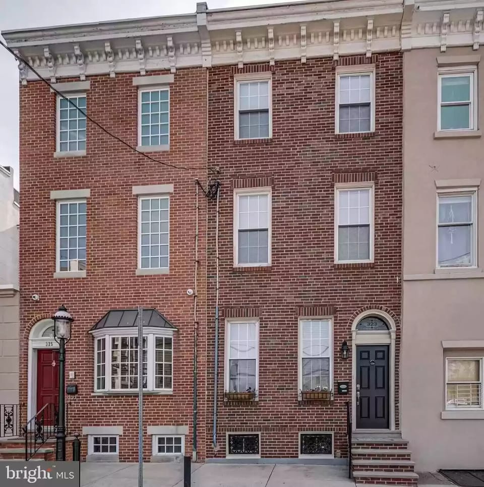 Classic brick row home circa 1815 … this house is an original 