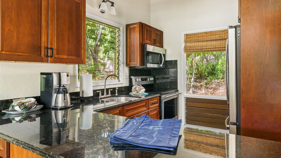 Poipu Crater Resort #13 - Fully Equipped Kitchen - Parrish Kauai
