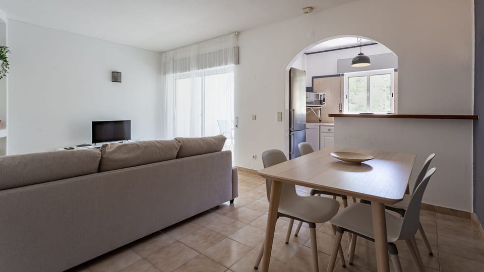 Dining and living area overview  #algarve #sunny #airbnb #portugal