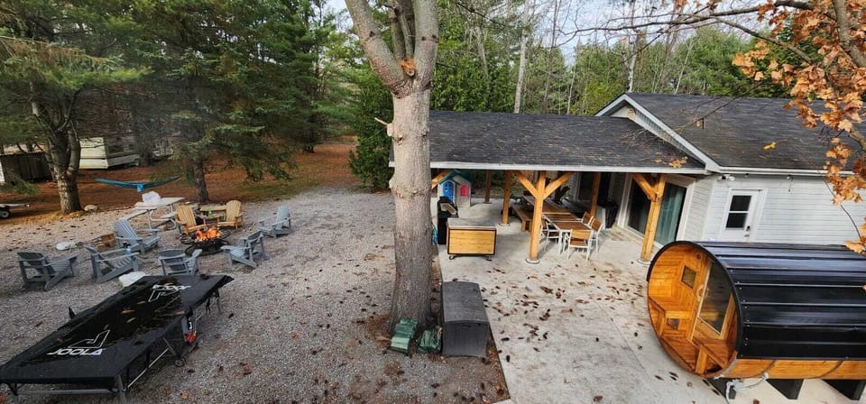 View from deck