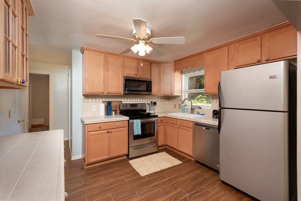 Fully equipped kitchen!