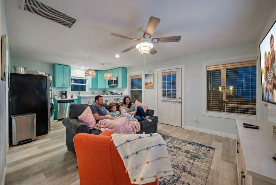 Cozy up for a movie night with the whole family!