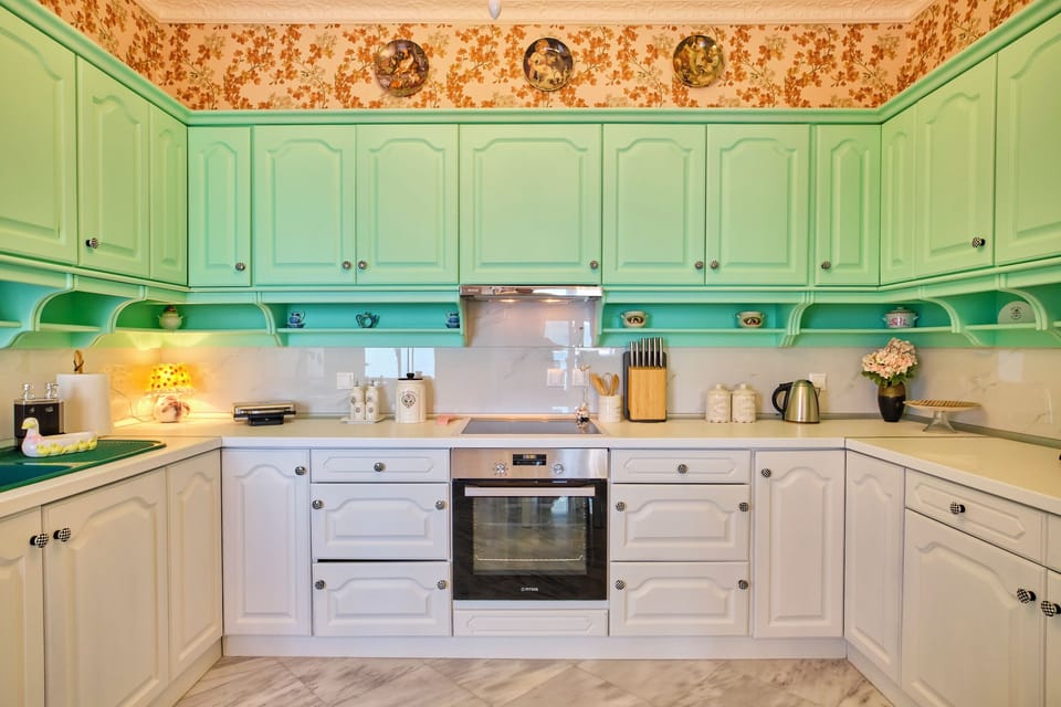 Villa Euphoria Apt 1 Afionas Corfu Kitchen 