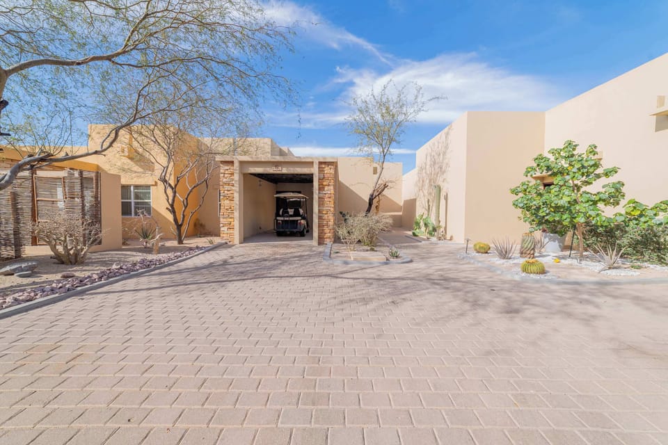 A beautiful resort home that comes with a golf cart!
