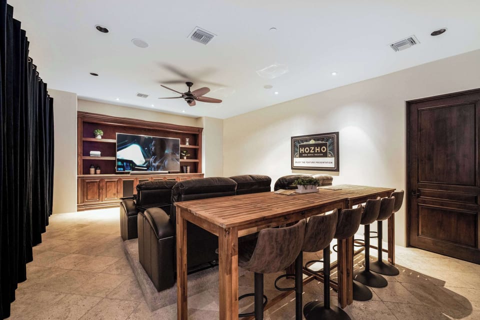 The perfect space for movie marathons, game nights, or enjoying your favorite shows in style.