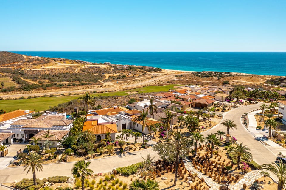 Aerial view of home