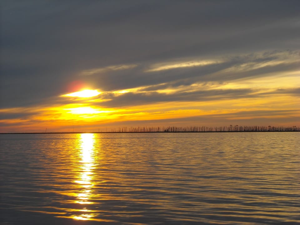 Evening Sun on Gulf Waters