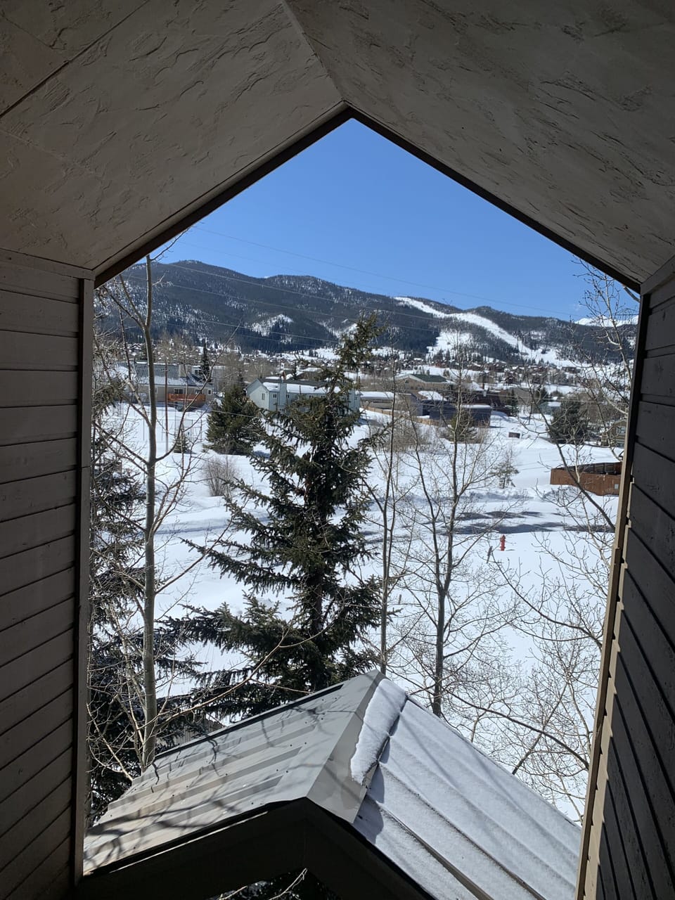 View from loft. 