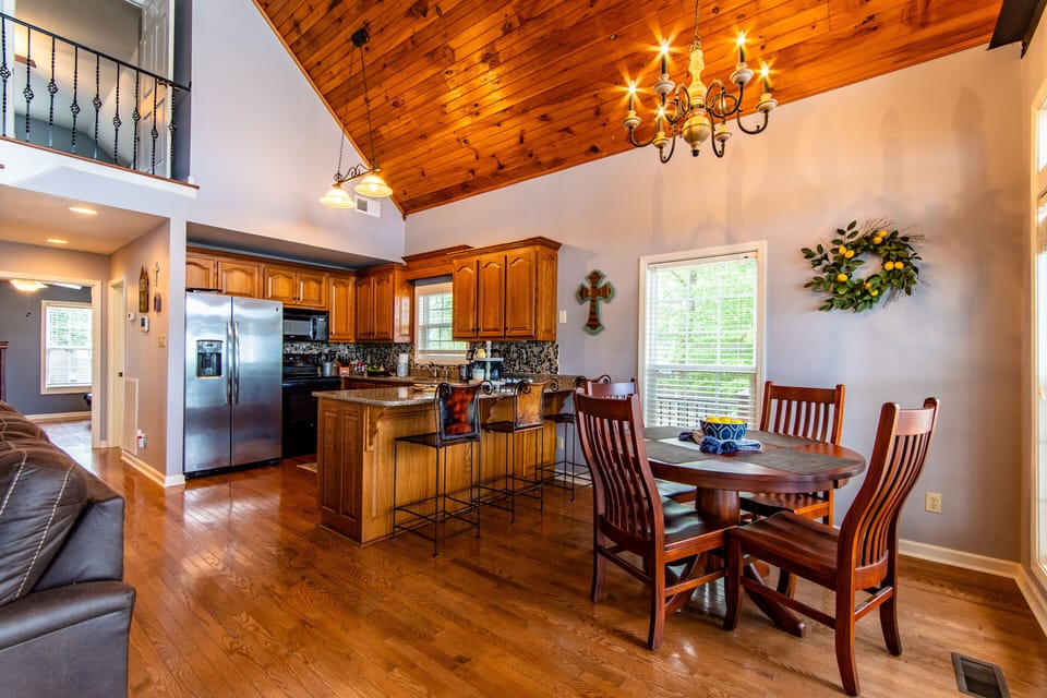 Dining room table.