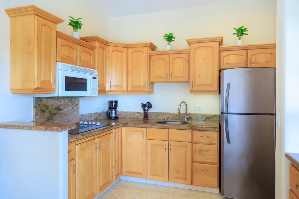 Fully stocked kitchen with everything you need to cook your favorite meal