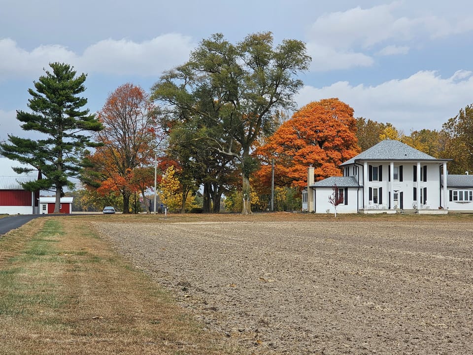 View of property from south. 