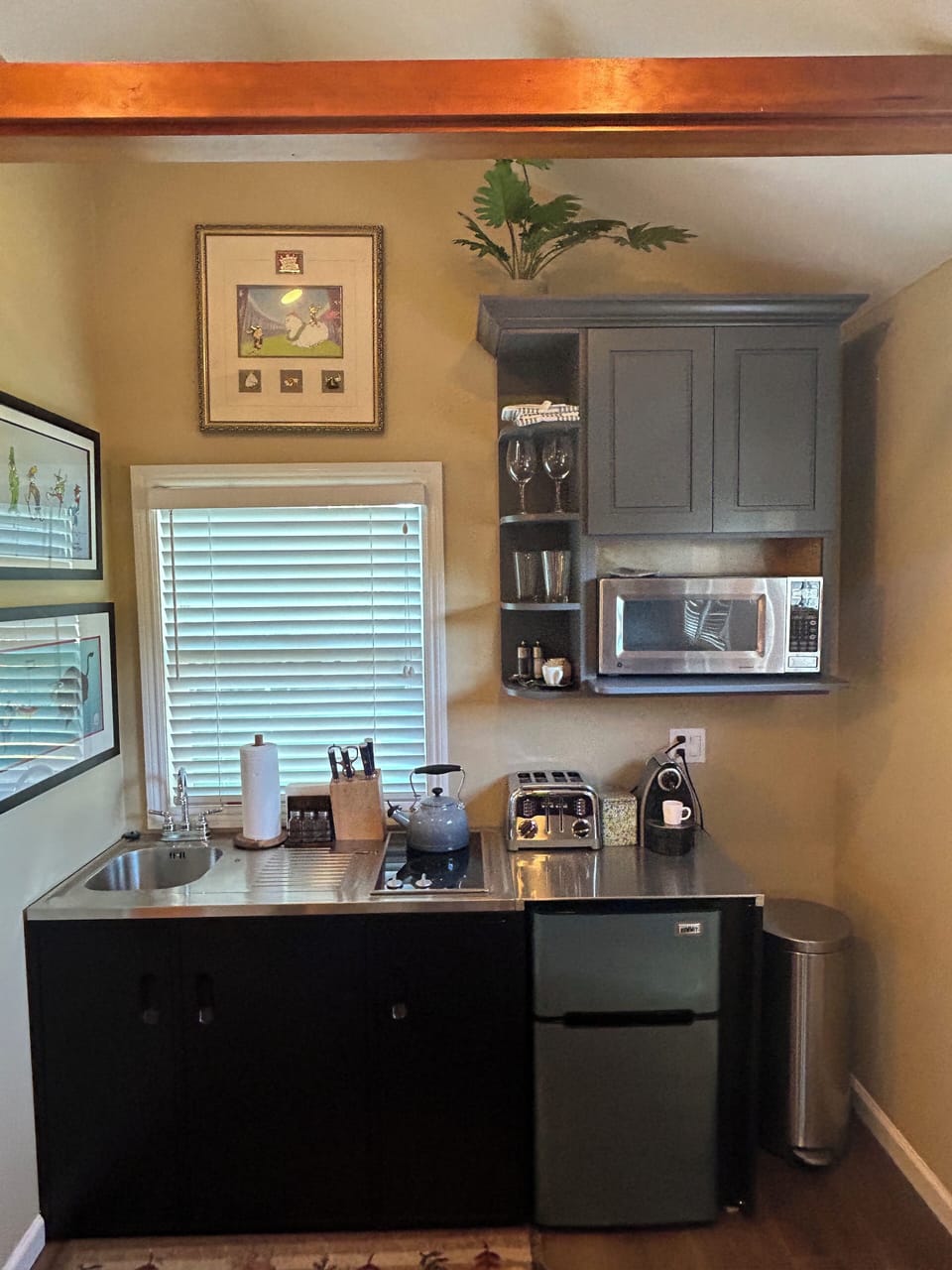 Completely remodeled in 2023. New kitchenette area