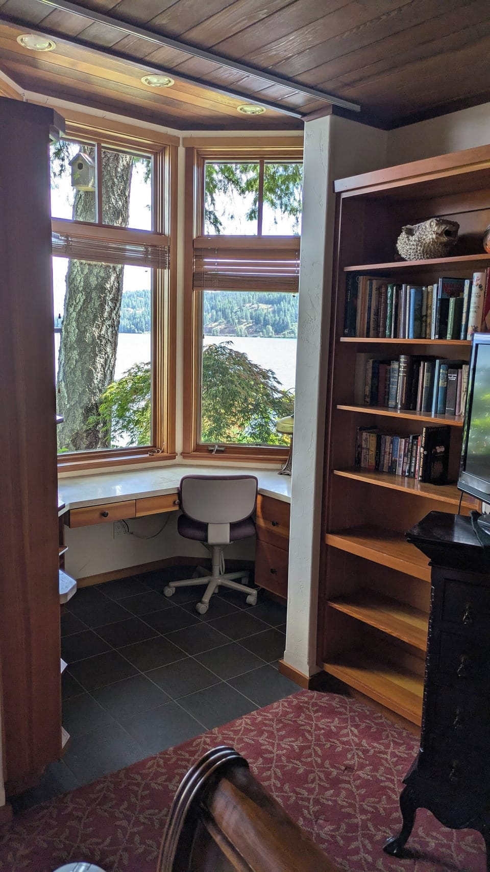 Office off master bedroom