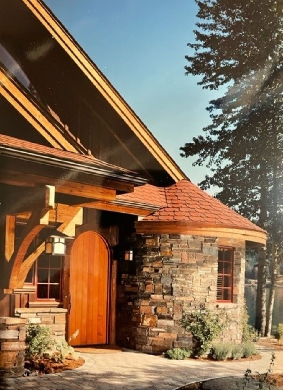 Front entry
