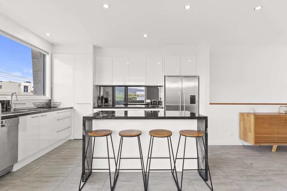 Upstairs kitchen 