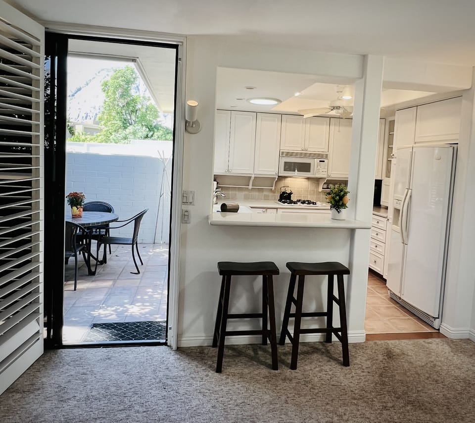 Kitchen from Living Area View