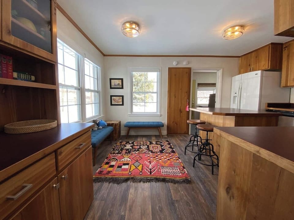 Fully stocked kitchen with everything you’ll need for a fun adventure.