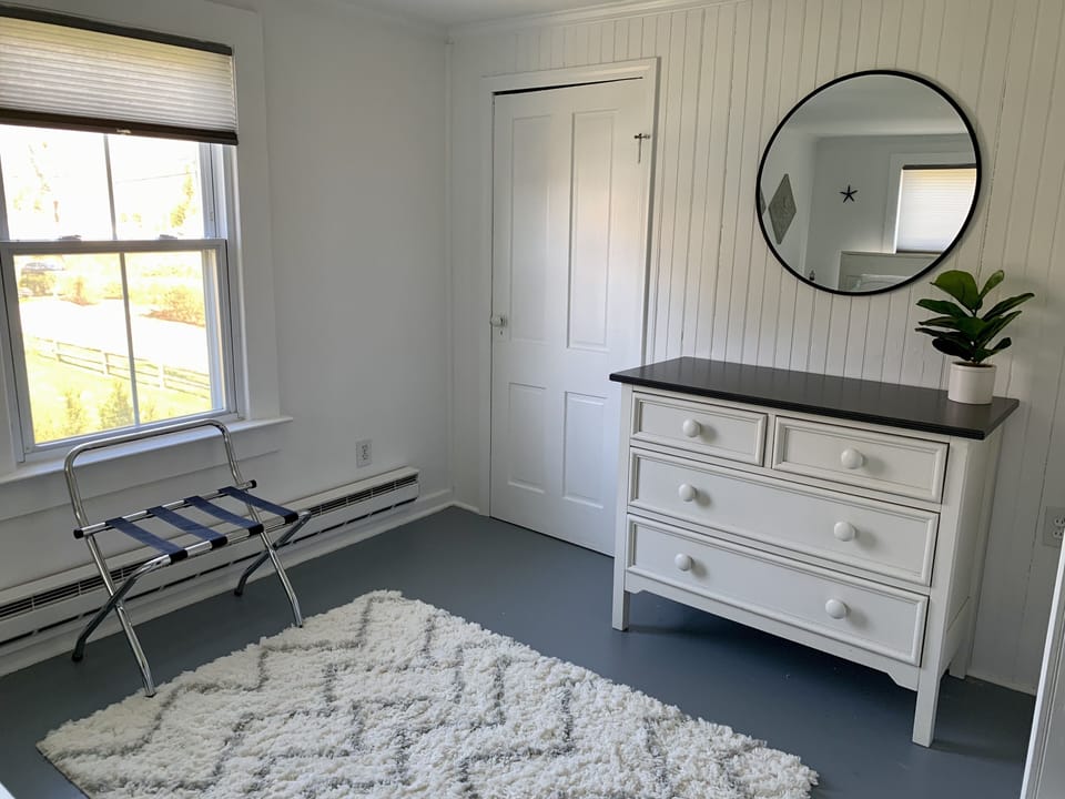 Dresser in queen bedroom