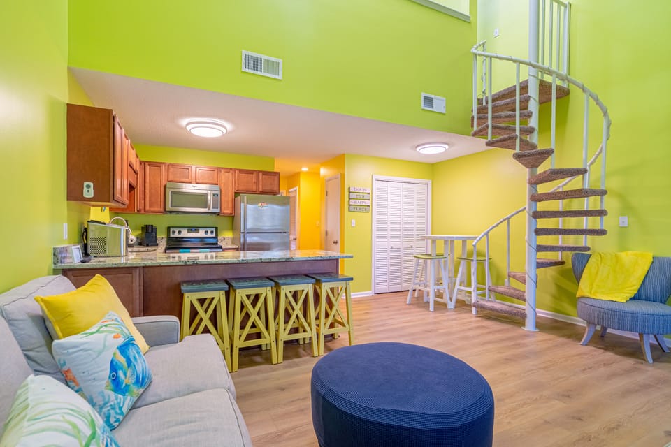 Spacious living area