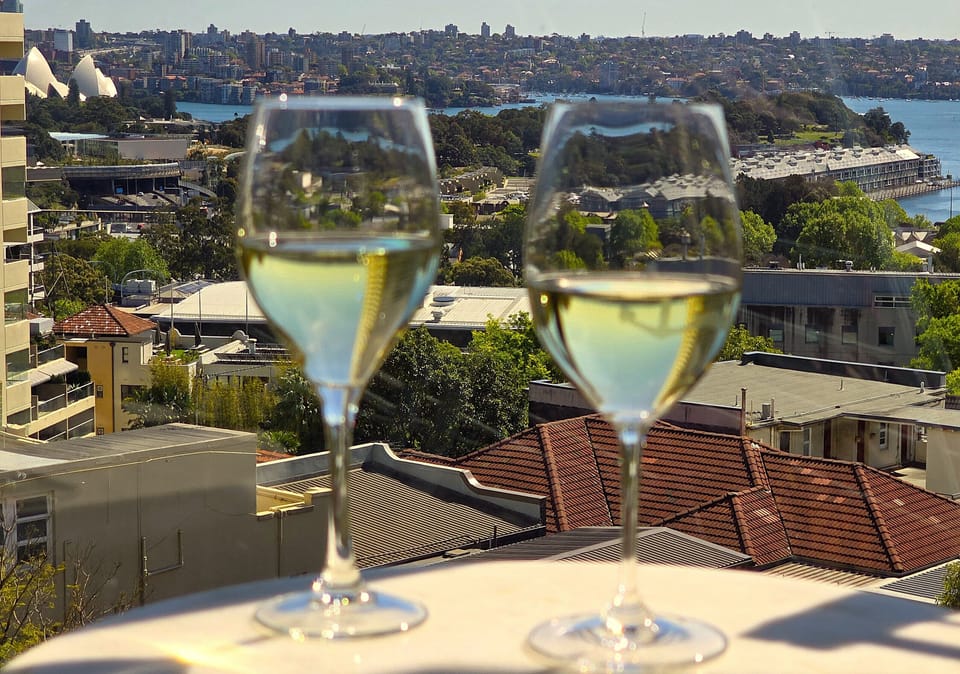 Enjoy a drink from the north facing balcony
