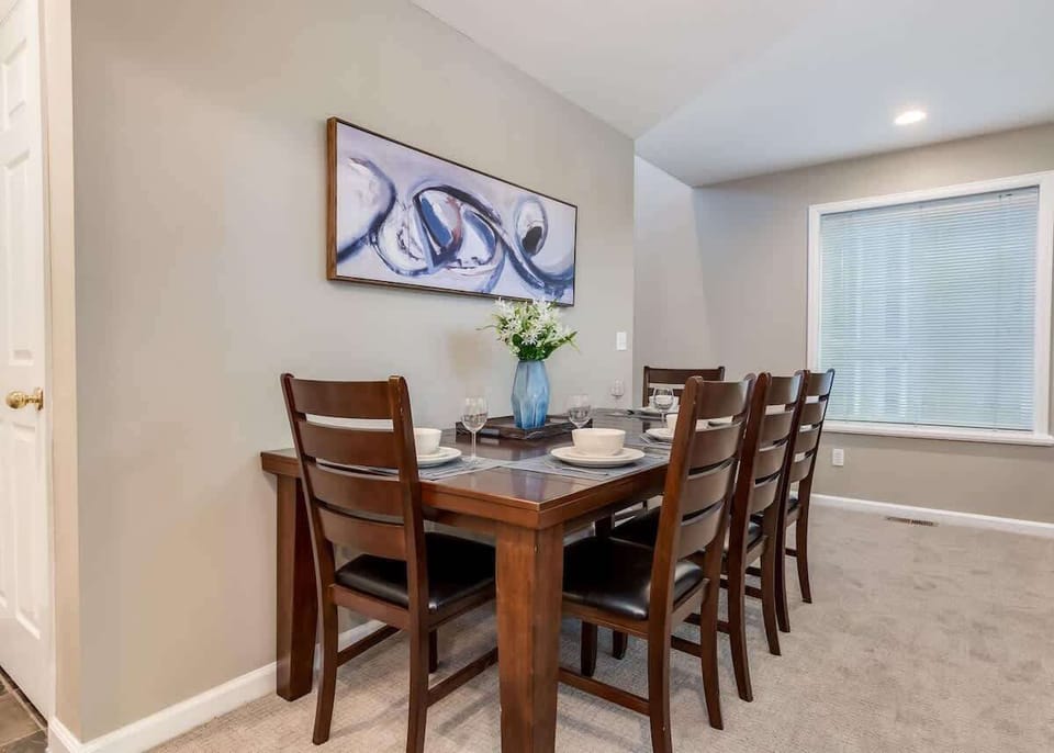 2nd dining table in Union Gateway home