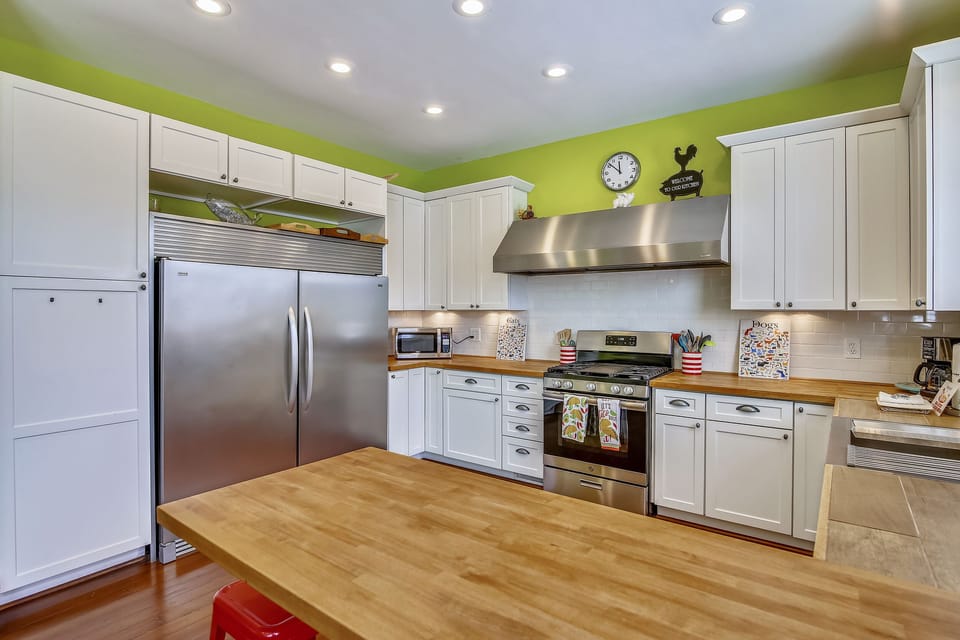 Large fridge for all your groceries