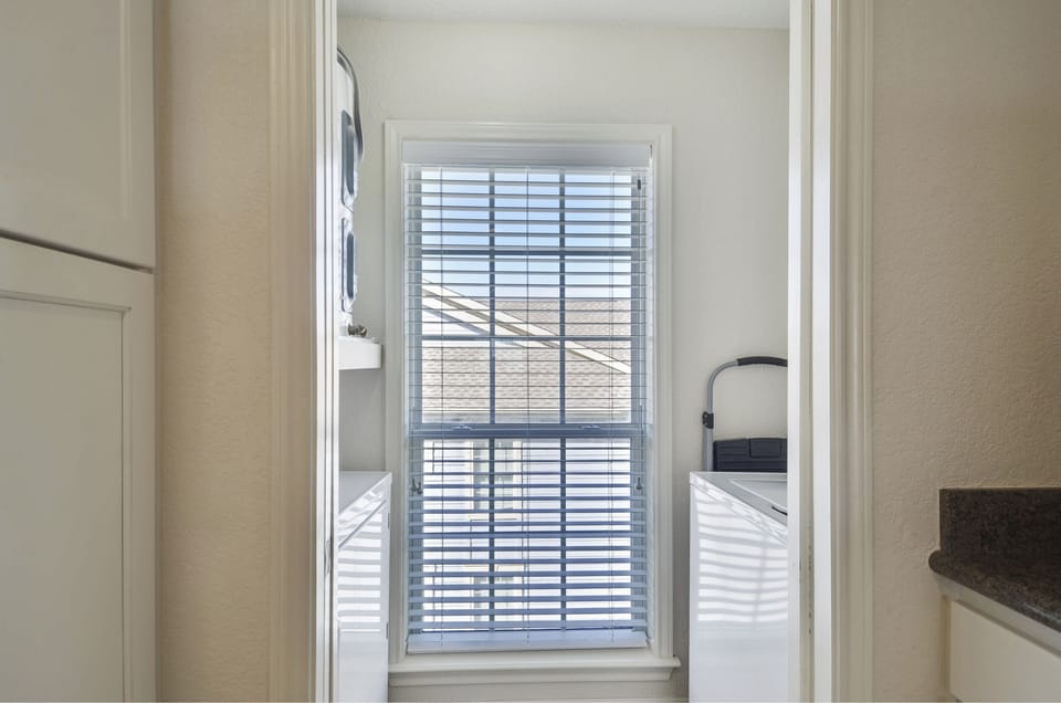 Washer and Dryer - Feel free to pack light! With the convenience of a washer and dryer, you won't have to worry about overstuffing your suitcase on this vacation!