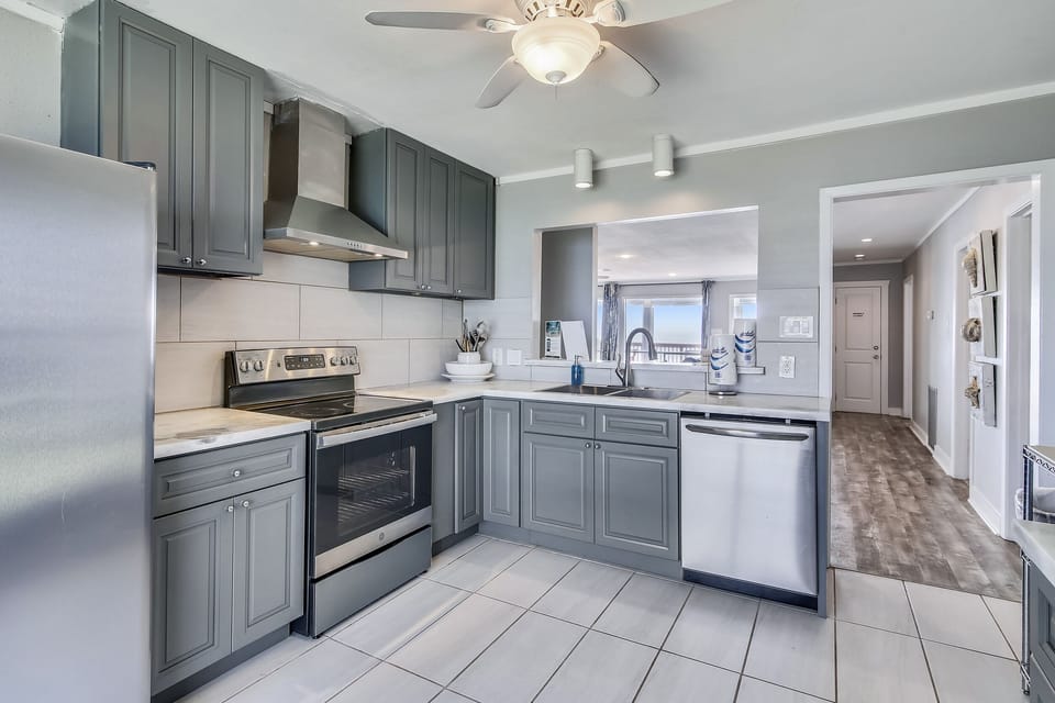 Culinary Delight - When you have a gourmet kitchen, there are no limits to the meals you can prepare for your vacationing family and friends.