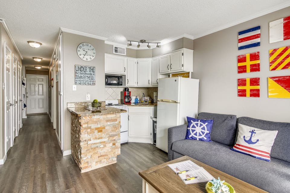 Open Living & Kitchen