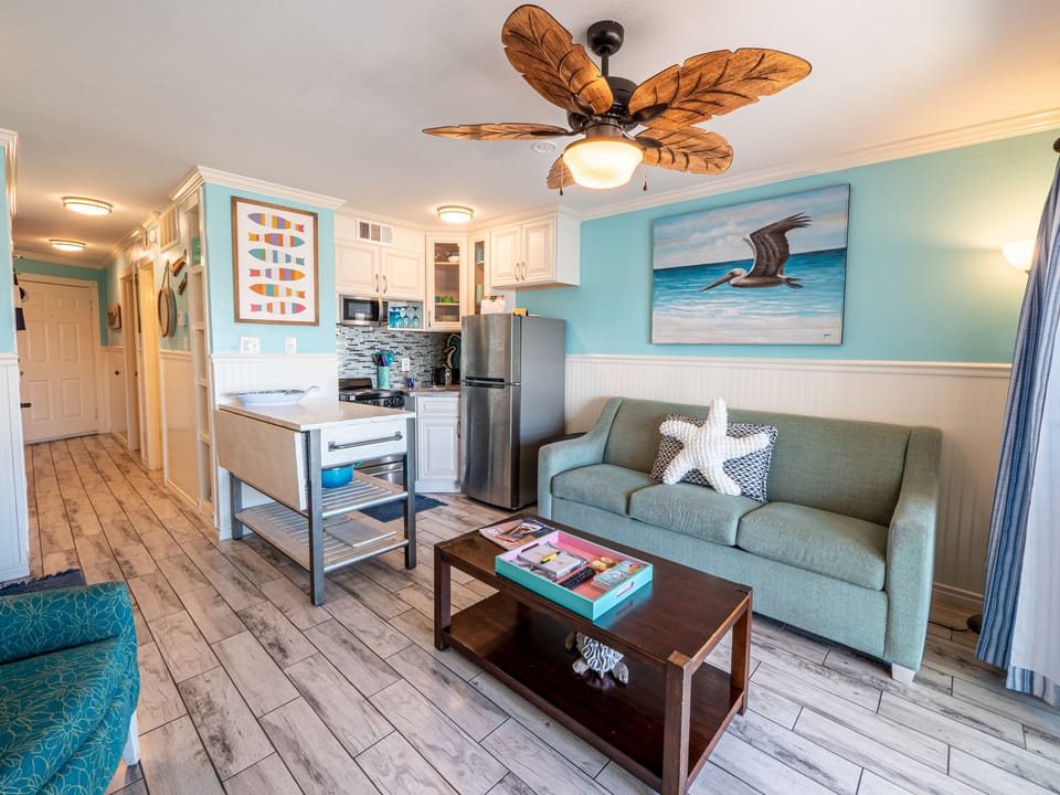 Settle In - Everything you need in a vacation rental is provided. Settle into your home away from home and rest easy knowing everything is taken care of.