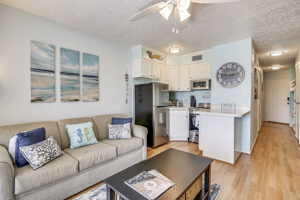 Living Room - Open Layout w/ Kitchen & Dining