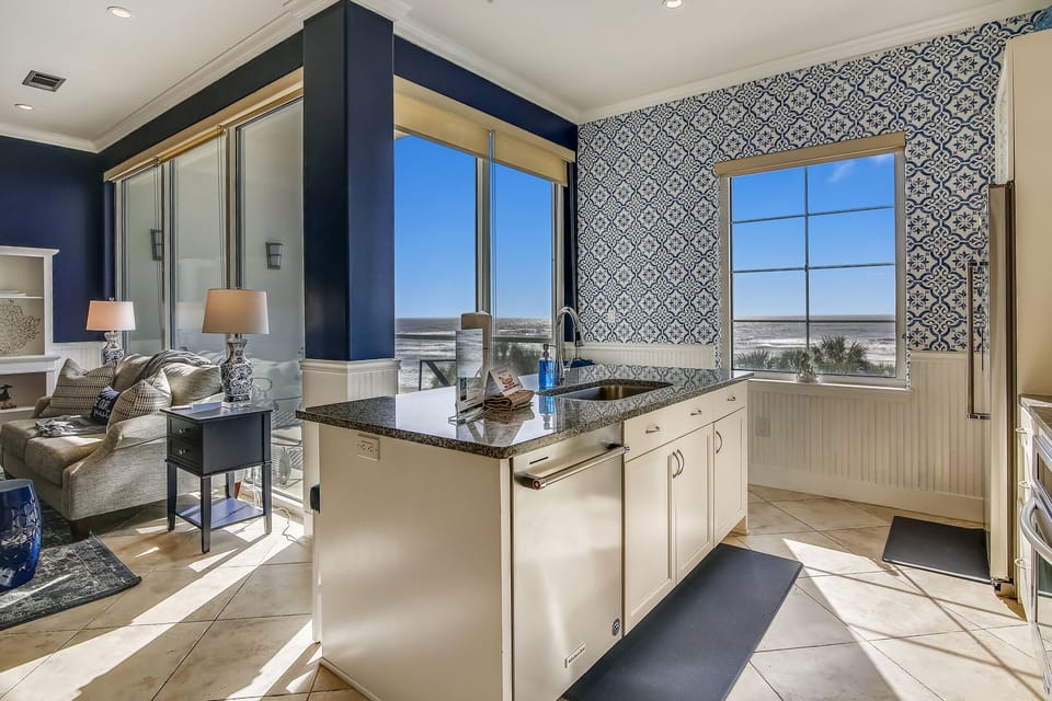 Living Room - Stainless Appliances