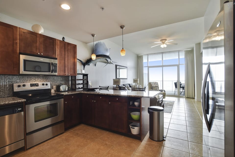 Culinary Delight - When you have a gourmet kitchen, there are no limits to the meals you can prepare for your vacationing family and friends.