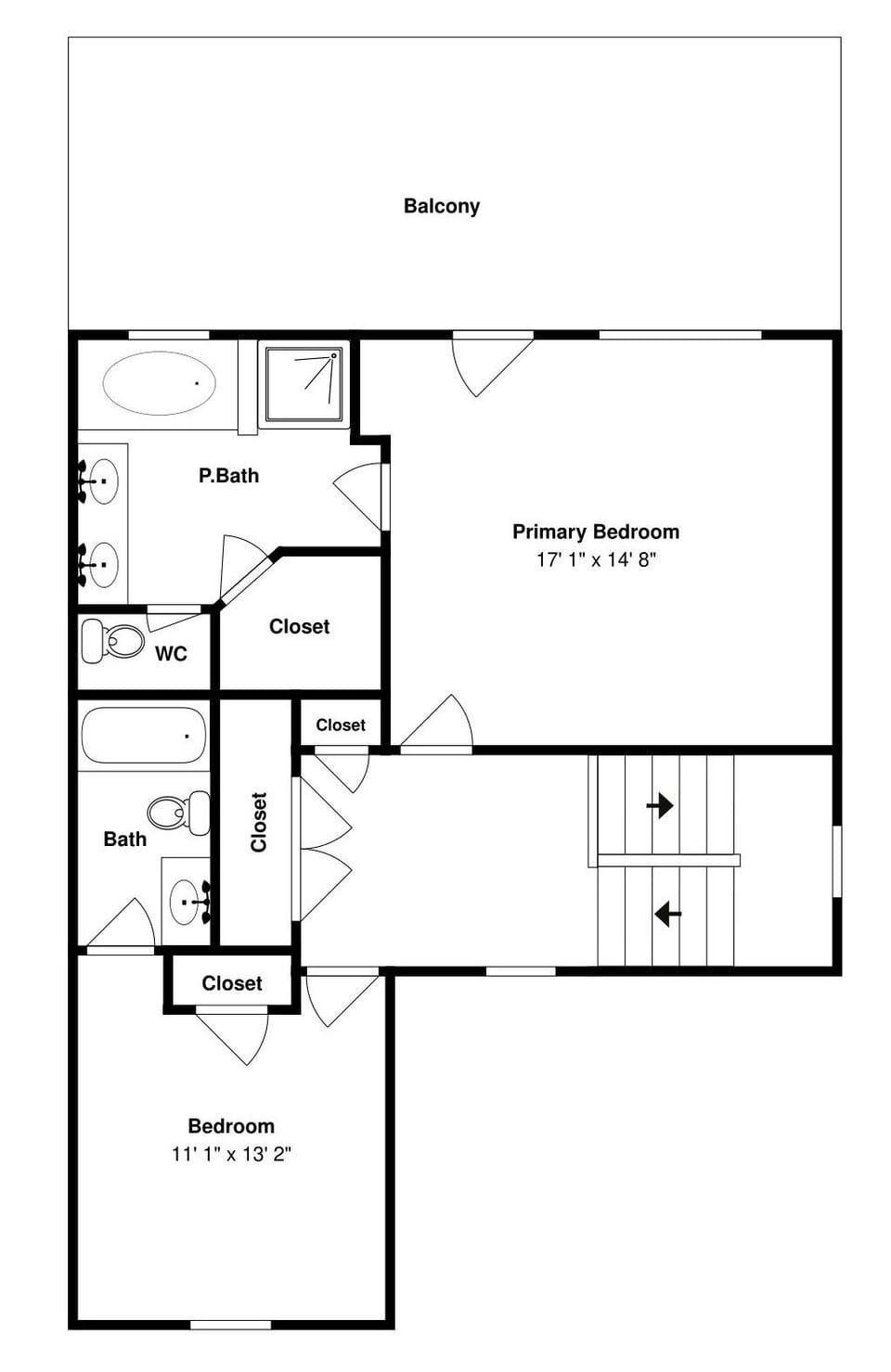 Second Floor Layout
