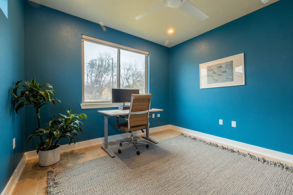 Downstairs office