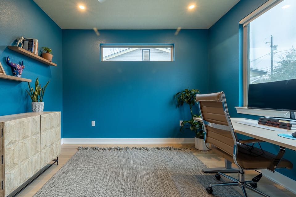 Downstairs office