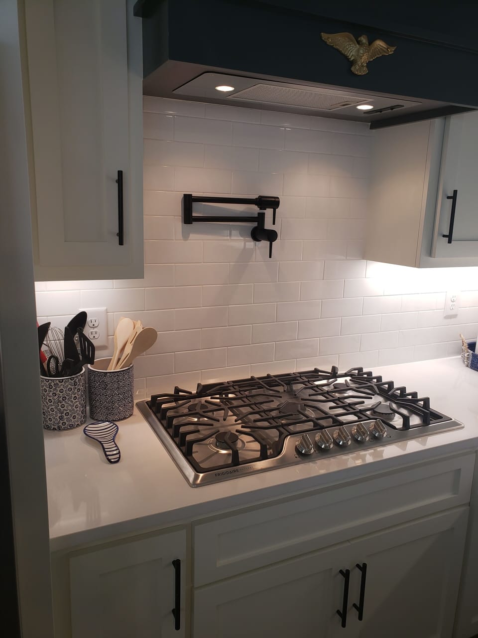 Gas top stove