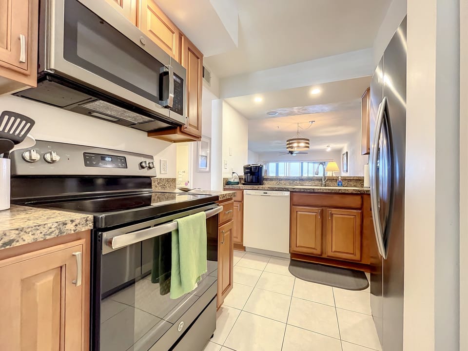 Fully Equipped Kitchen.