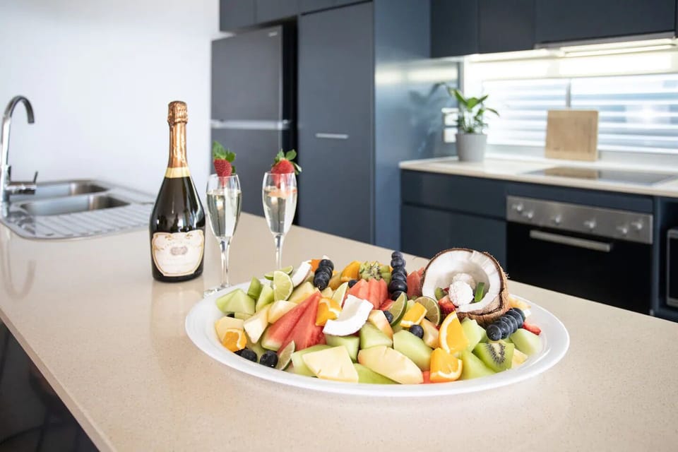 Cooking is a dream in the fully-equipped kitchen with a large island
