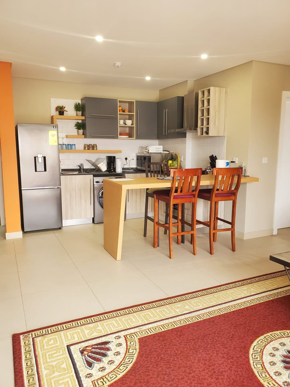 kitchen and dining 