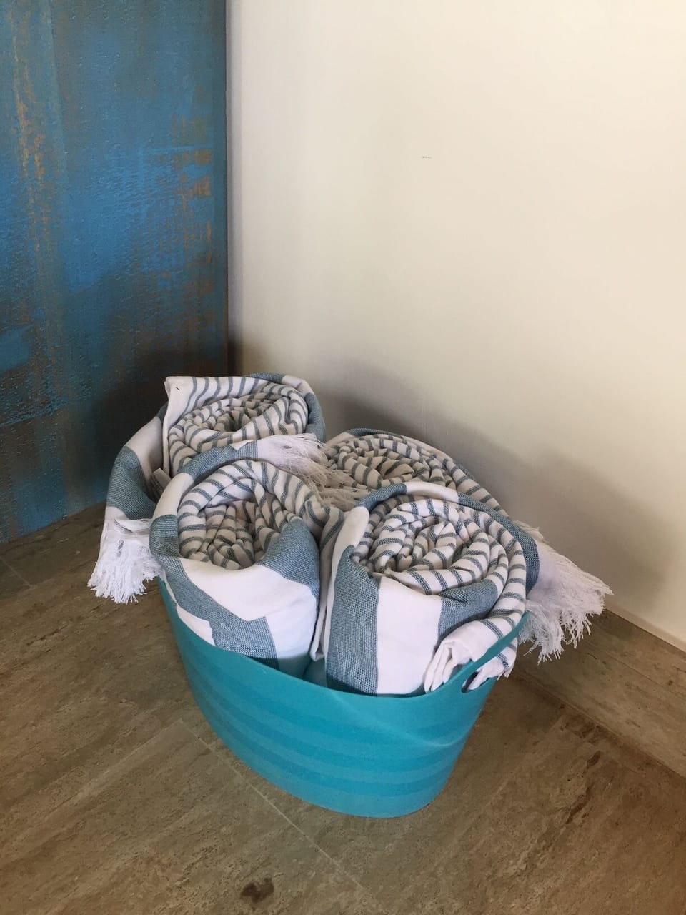 Beach towels.