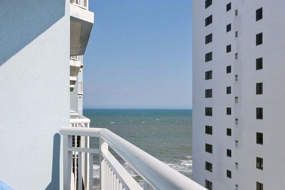 Private Balcony from your 10th Room Condo