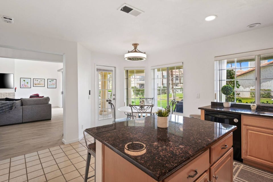 Kitchen & Breakfast Nook with Access to Backyard