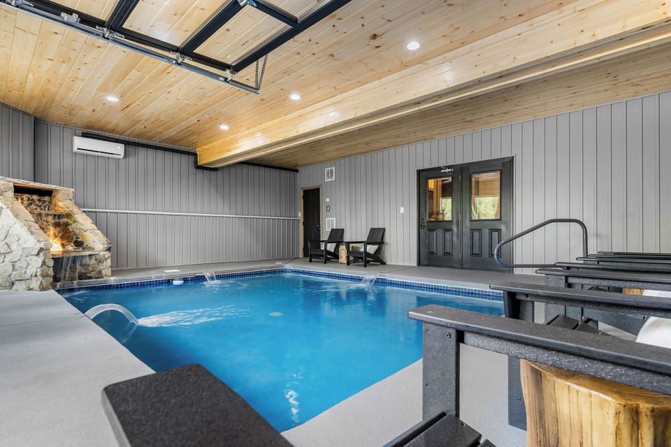 Private Indoor Heated Pool for Year-Round Fun