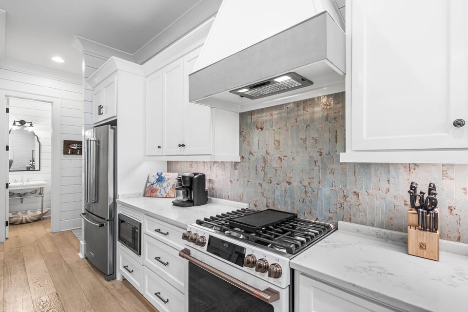 Open Concept Kitchen and Dining Area
