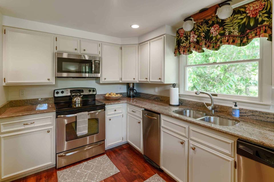 Kitchen is Fully Equipped with Stainless Steel Appliances - 2nd Floor