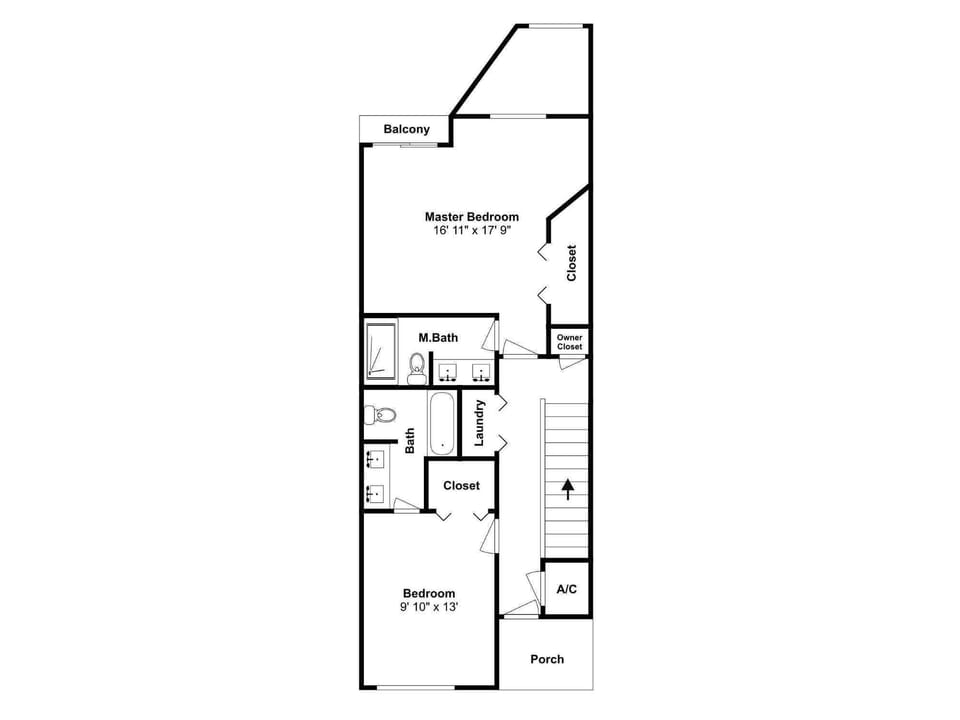 Floor Plan, Second Floor