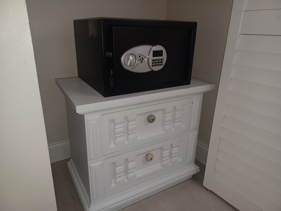 8202 Safe in Master Bedroom Closet