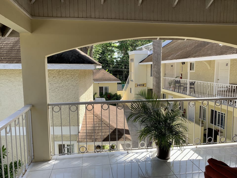 Balcony, Building, Handrail, Railing, Chair
